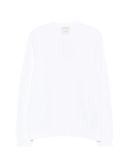 Calvin Klein logo-embossed crew-neck sweatshirt