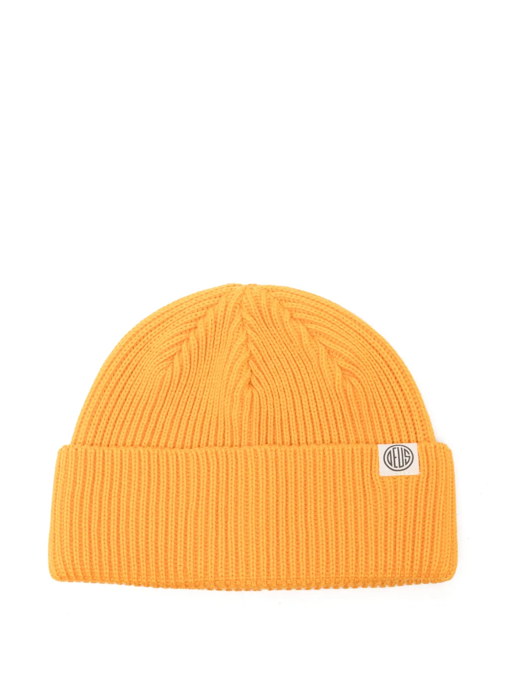 Deus Ex Machina ribbed-knit beanie hat Geel