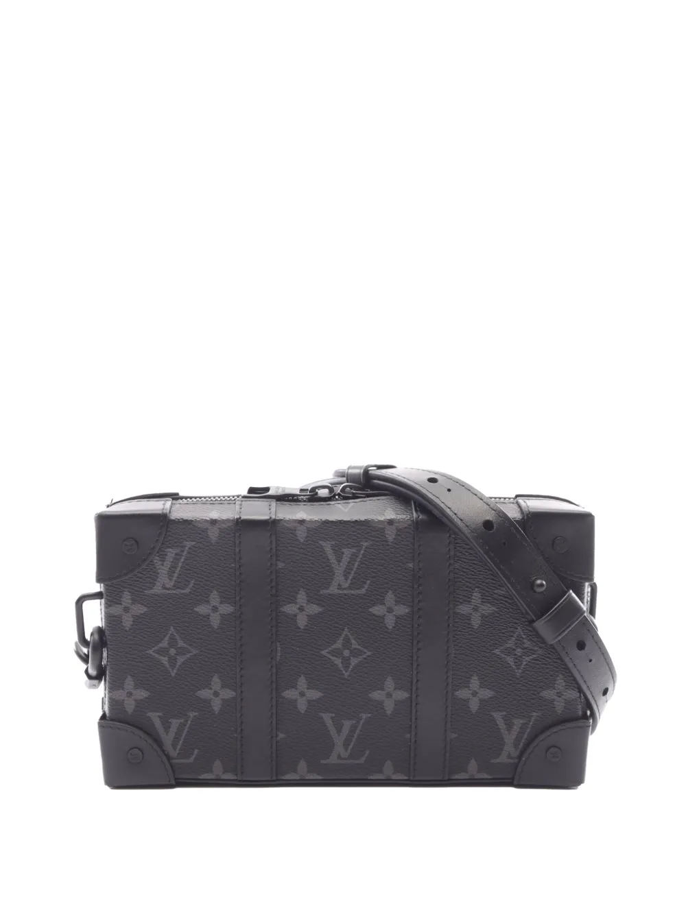 Louis Vuitton Pre-Owned 2021-2026 weiche Monogram Eclipse Umhängetasche - Schwarz