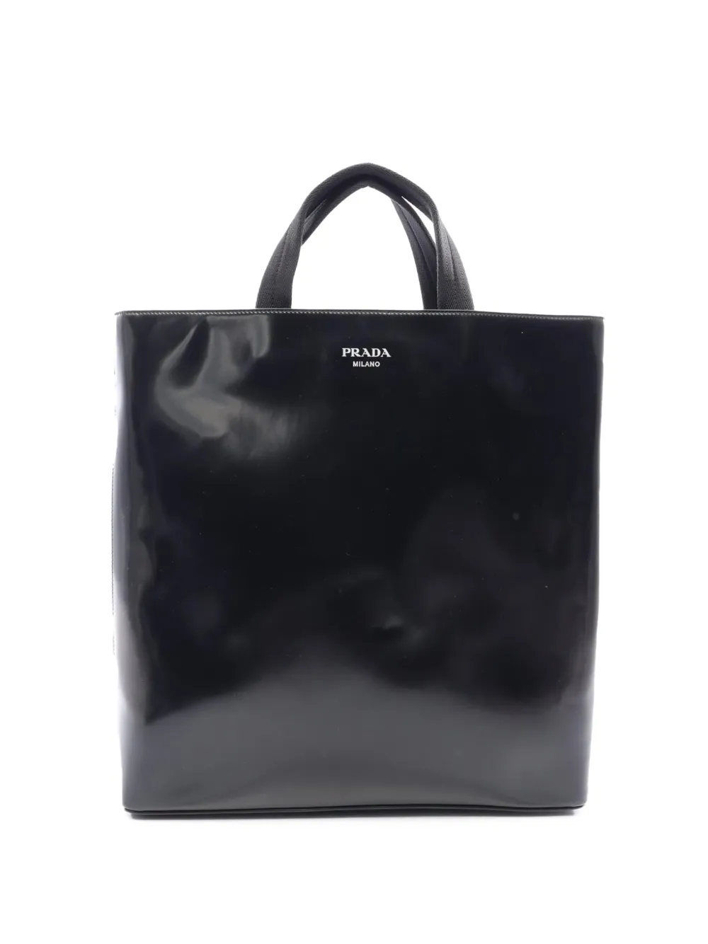 Prada Pre-Owned 2013-2026 Spazzolato Tote Bag - Schwarz