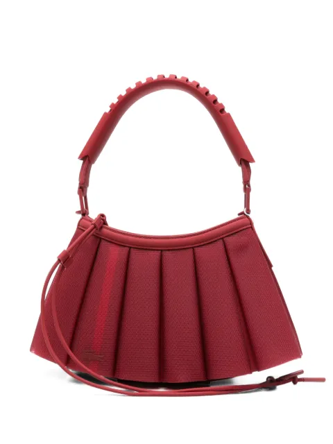 Lacoste small Lenglen pleated shoulder bag