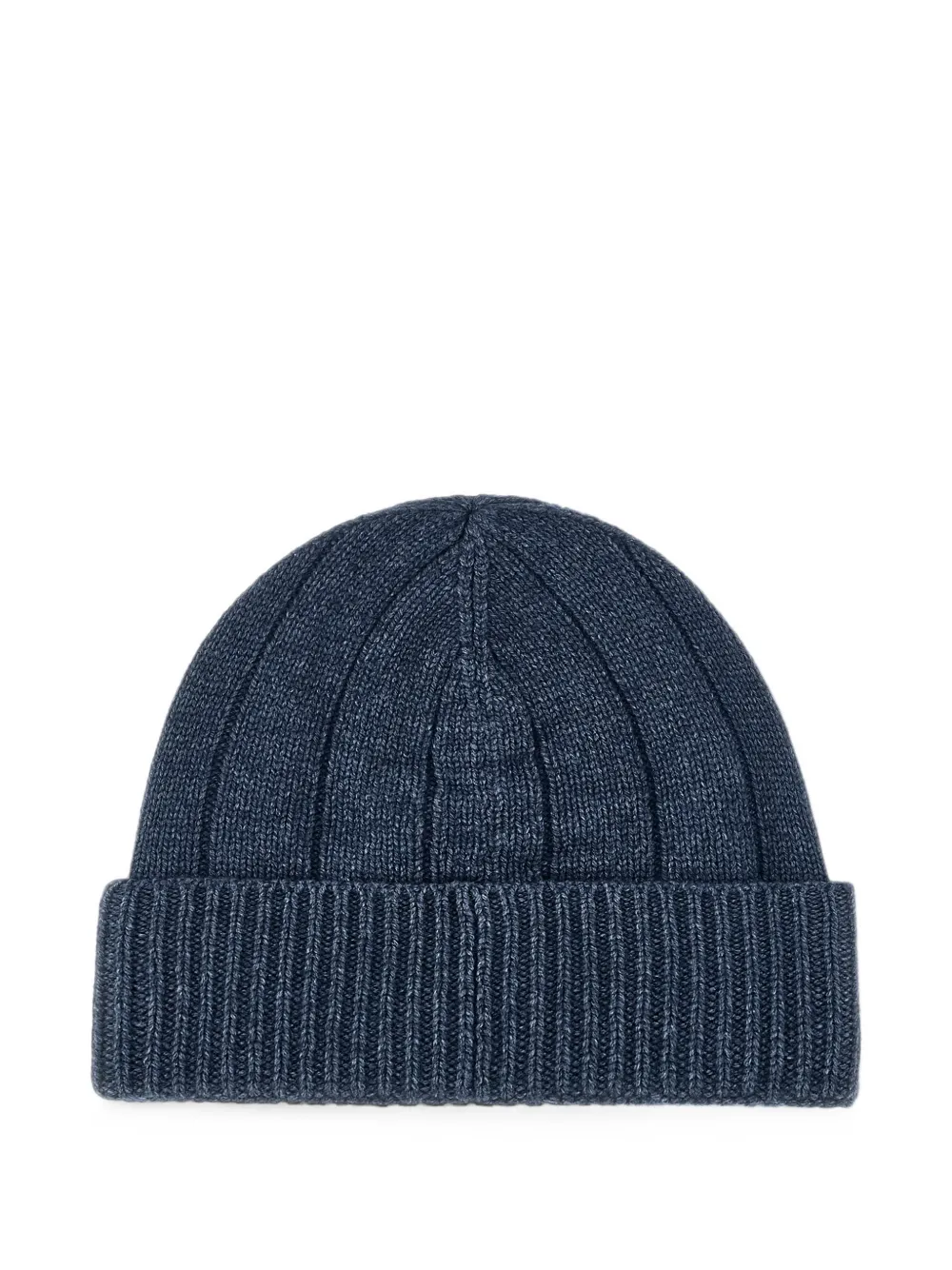 Paul & Shark Ribgebreide muts Blauw