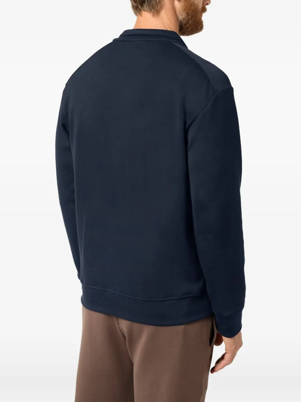 Paul & Shark Sweater met rits Blauw