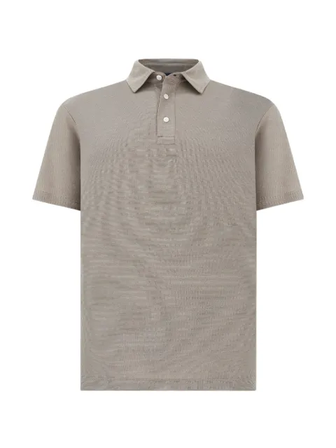 Paul & Shark interlock-texture polo shirt