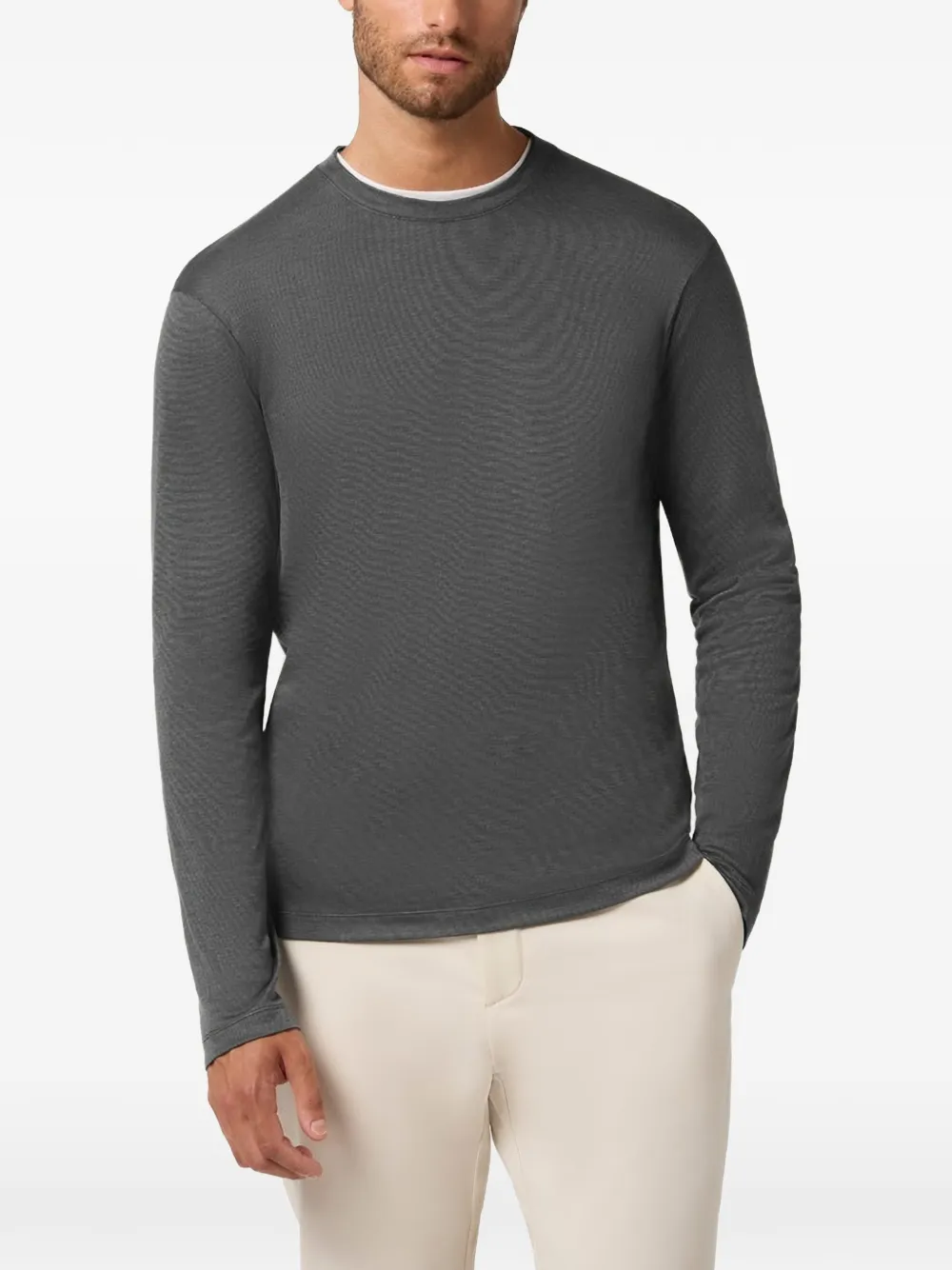Paul & Shark T-shirt met lange mouwen Grijs