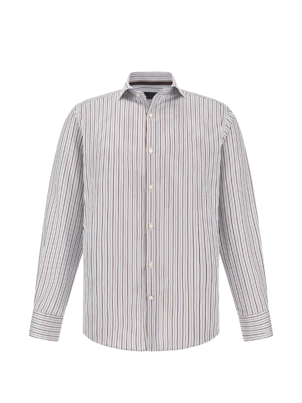 Paul & Shark striped cotton-twill shirt
