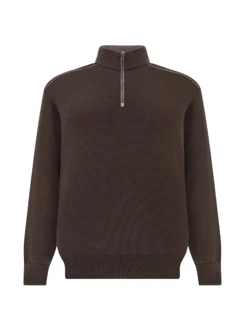 Paul & Shark Typhoon® Platinum half-zip sweater