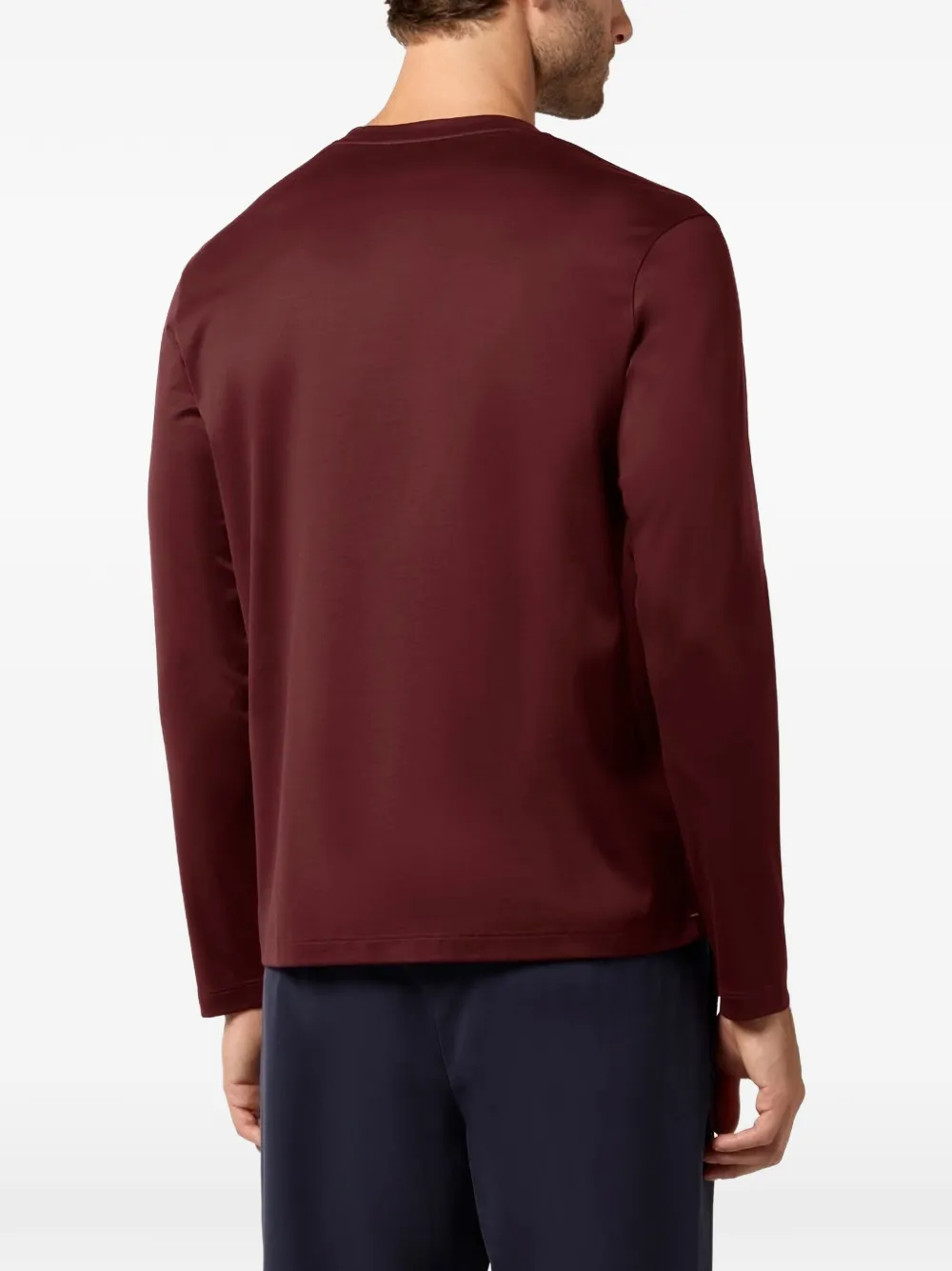 Paul & Shark Aqua Touch T-shirt met lange mouwen Rood
