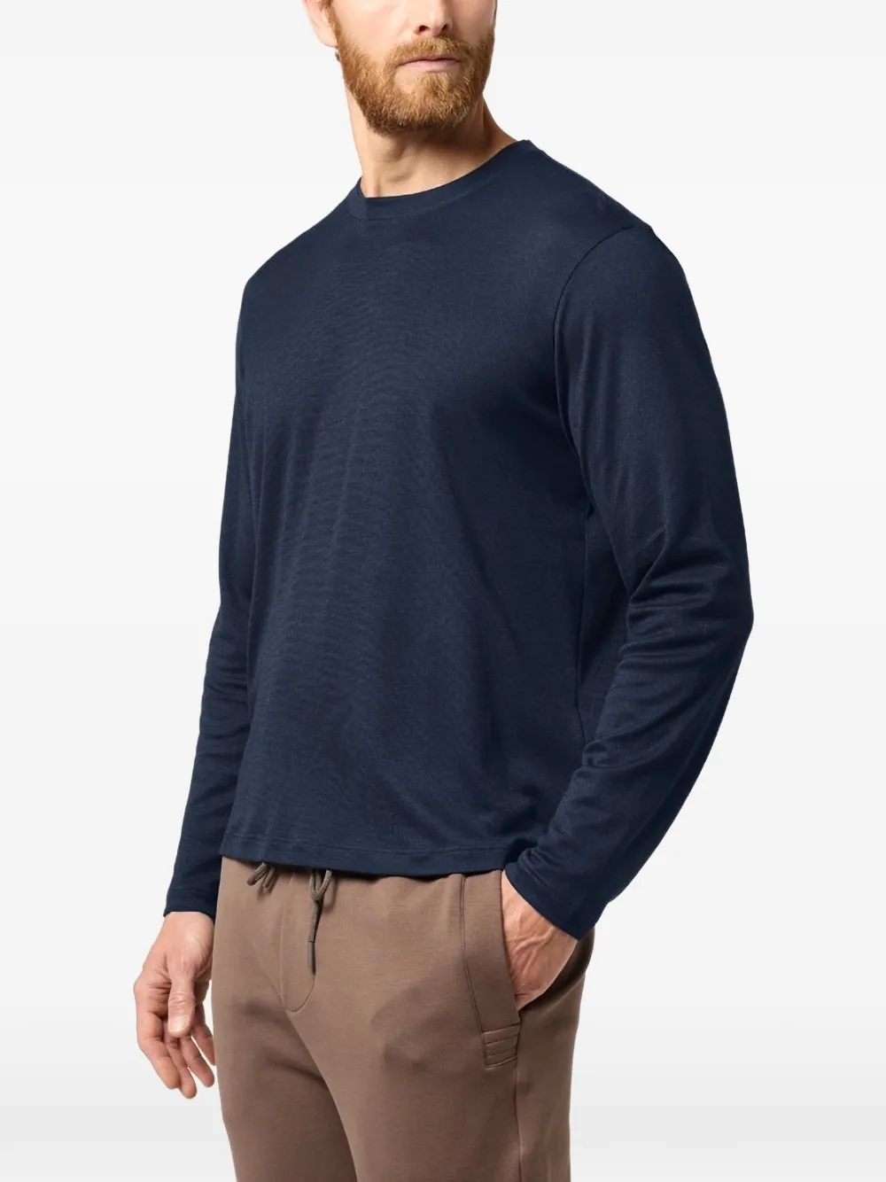 Paul & Shark T-shirt met lange mouwen Blauw