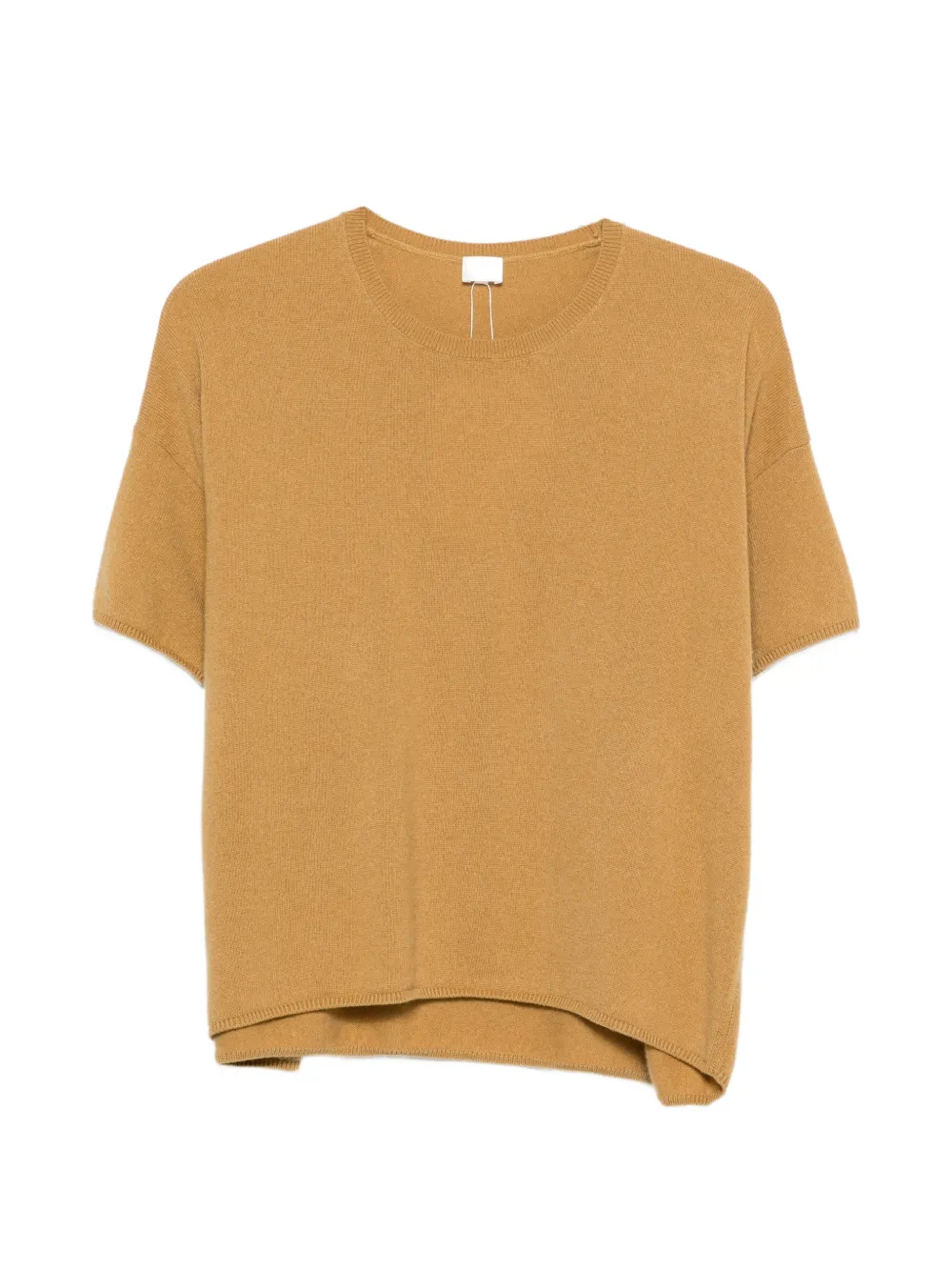 C.T.PLAGE cashmere short-sleeve knitted T-shirt