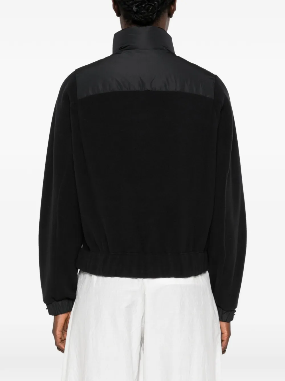 Moncler Grenoble Jack met vlakken Zwart