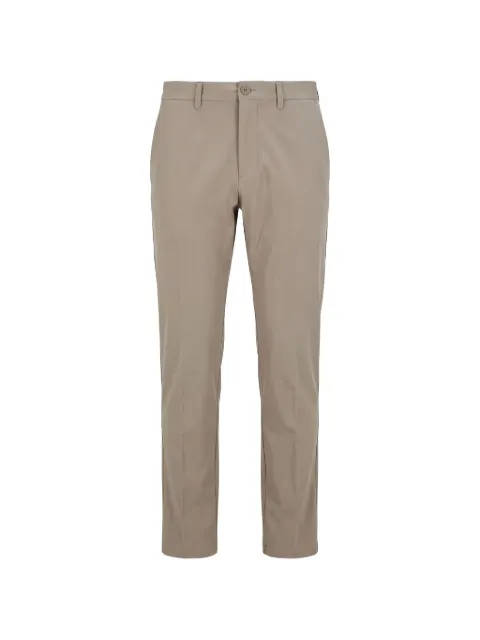 BOSS logo-print tailored trousers