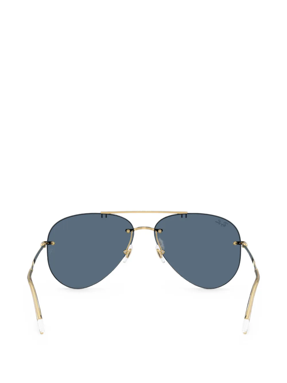 Ray-Ban Zonnebril met piloten montuur Goud