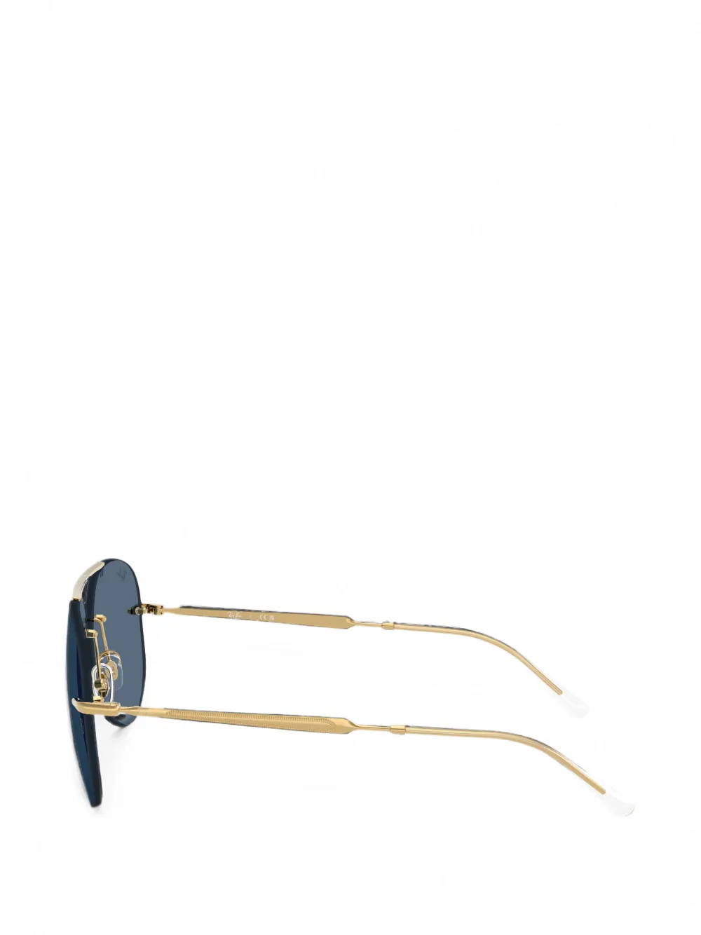 Ray-Ban Zonnebril met piloten montuur Goud