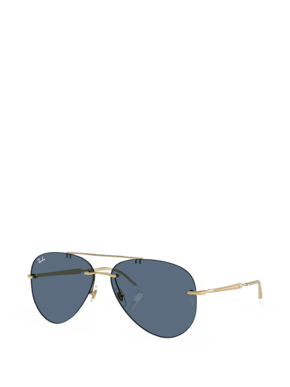 Ray-Ban Zonnebril met piloten montuur Goud