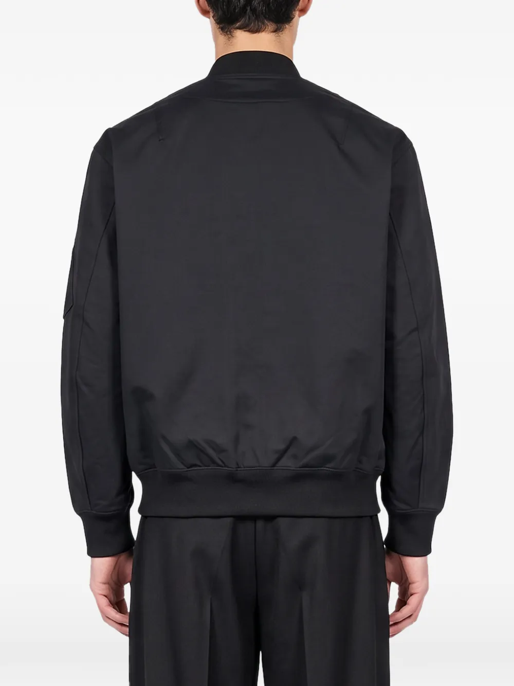 Comme des Garçons Homme Bomberjas met V-hals Zwart
