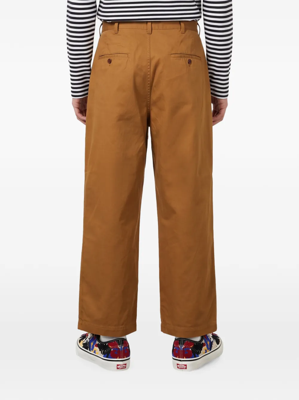 Junya Watanabe MAN Straight plooibroek Bruin