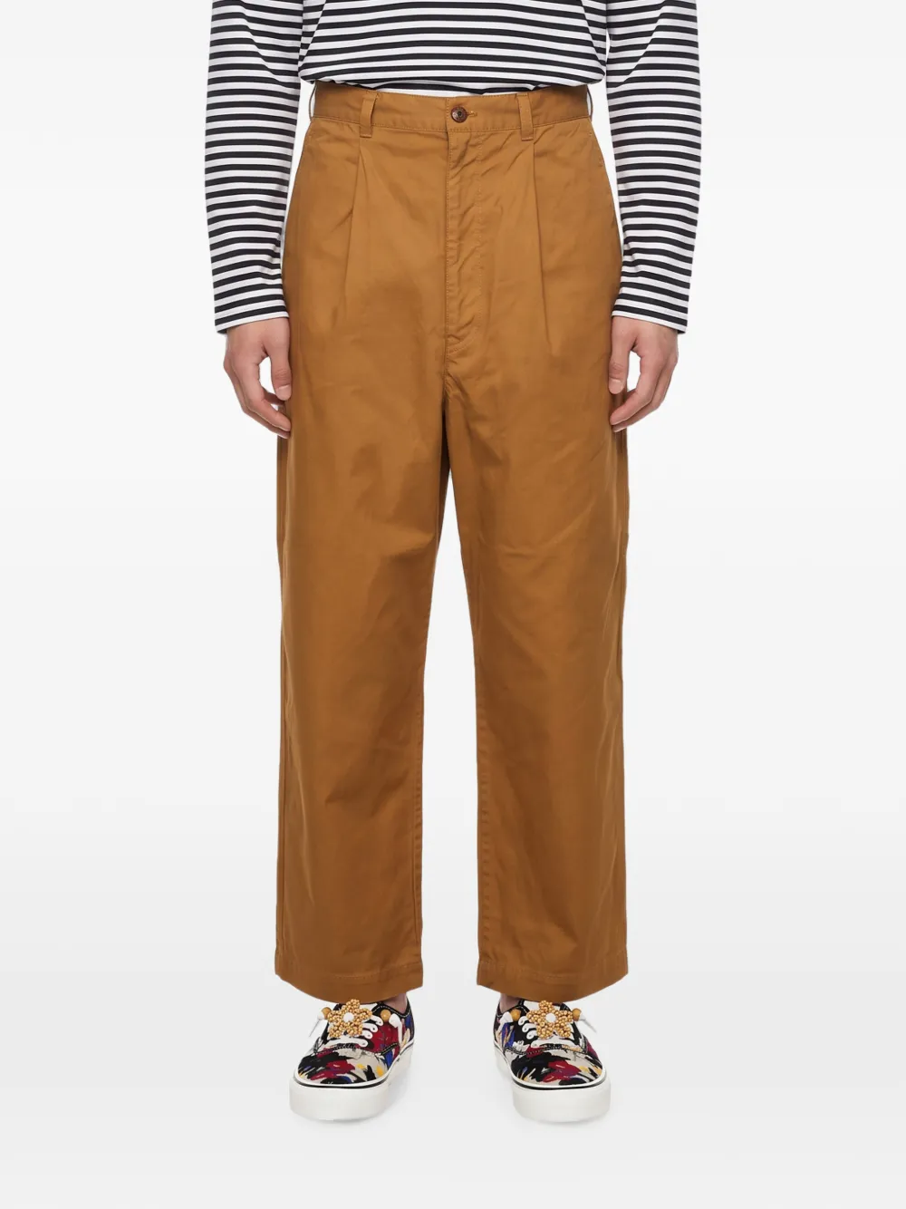 Junya Watanabe MAN Straight plooibroek Bruin