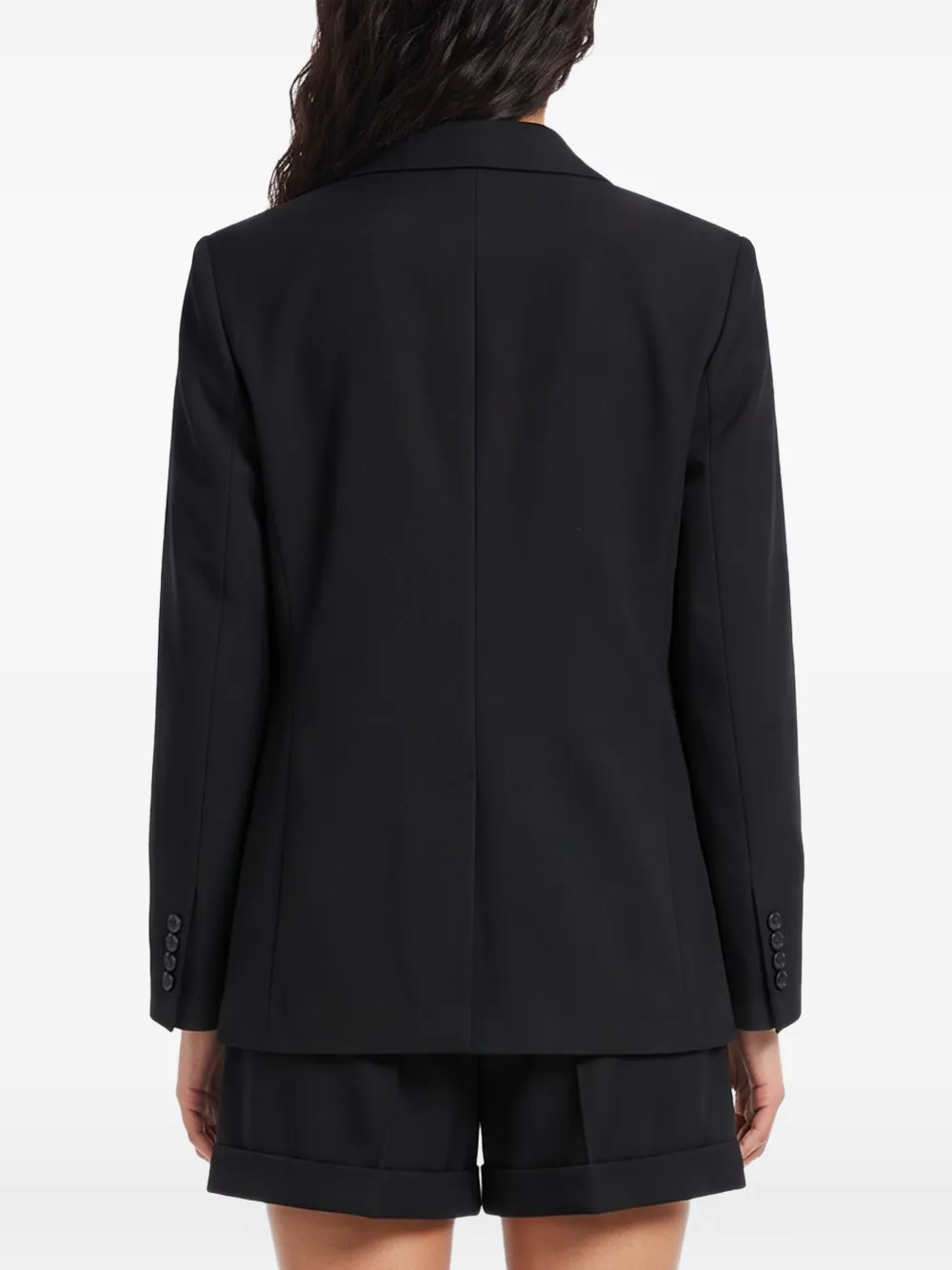 Comme Des Garçons Blazer met knopen Zwart
