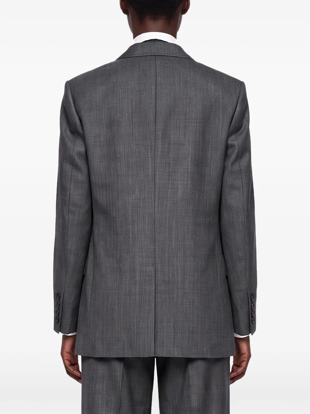Junya Watanabe Blazer met dubbele rij knopen Grijs