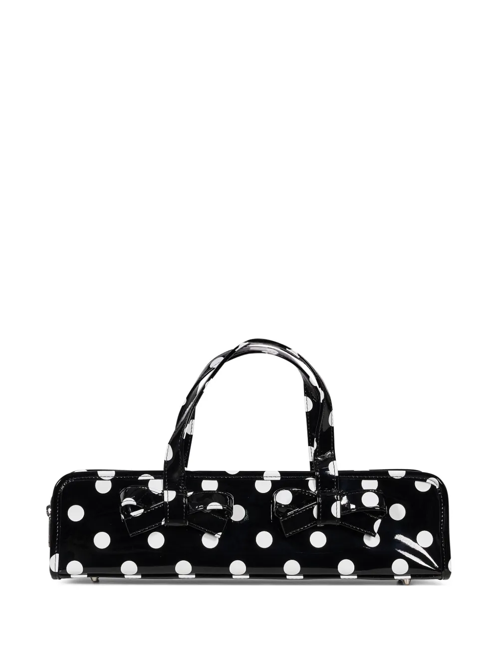 Comme Des Garçons Girl polka-dot bow-detail tote bag