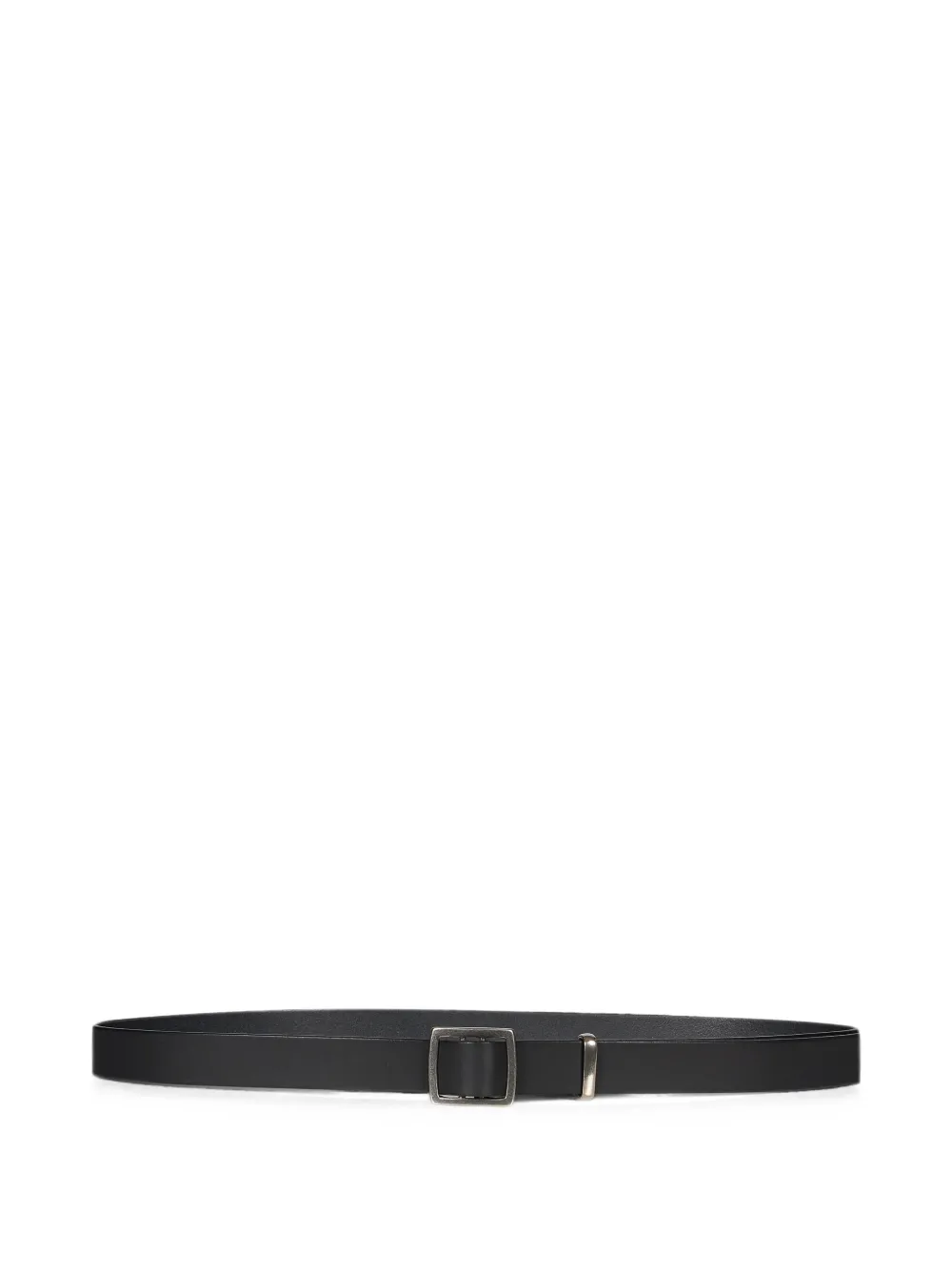 Comme des Garçons Homme square-buckle leather belt - Noir