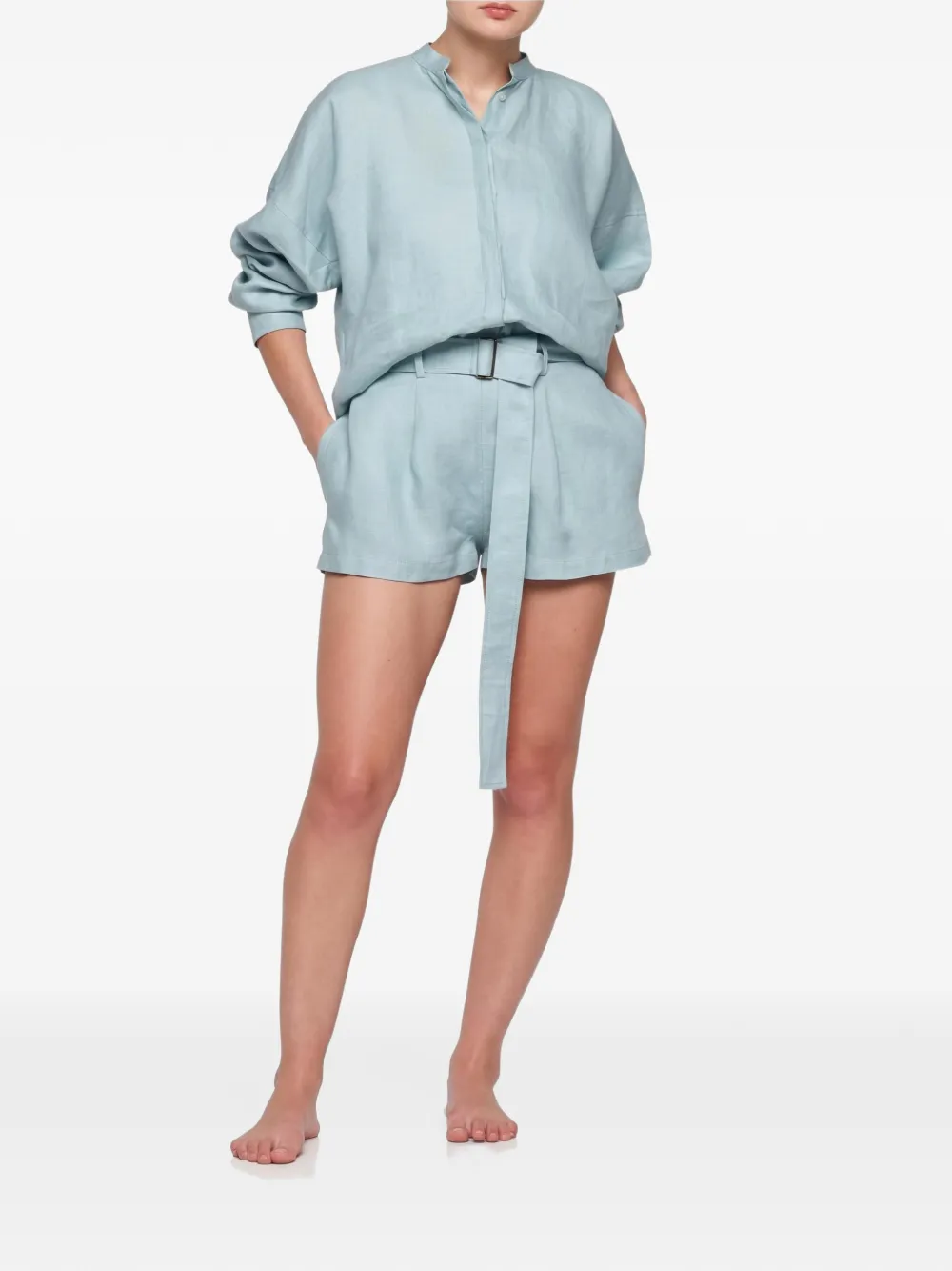 BONDI BORN Everywhere ruimvallende blouse Rood