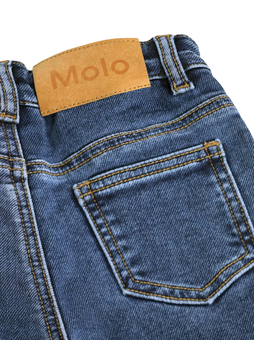 Molo Sevan faded-effect jeans Blauw