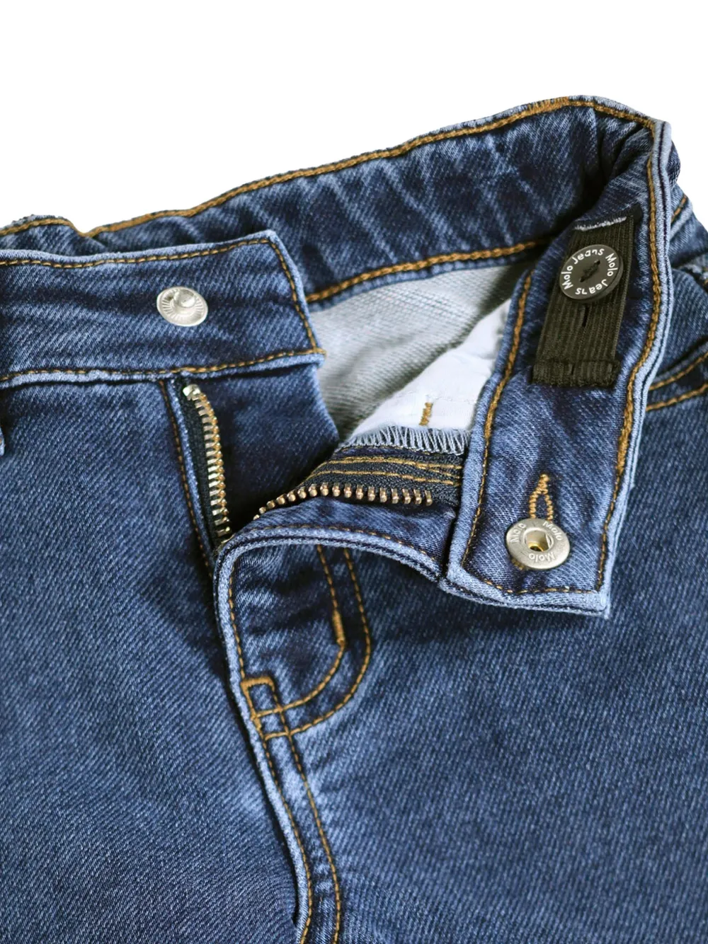Molo Sevan faded-effect jeans Blauw