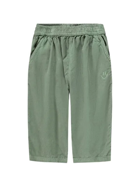 Molo Sois corduroy embroidered trousers