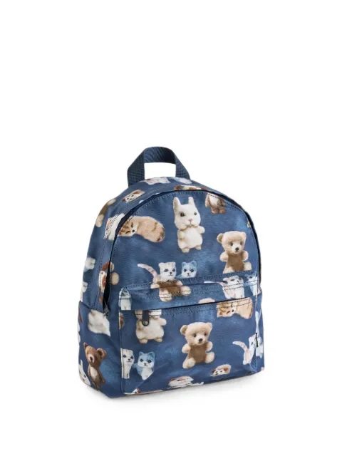Molo animal-print zip-around backpack