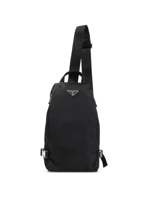 Prada Re-Nylon and Saffiano leather backpack