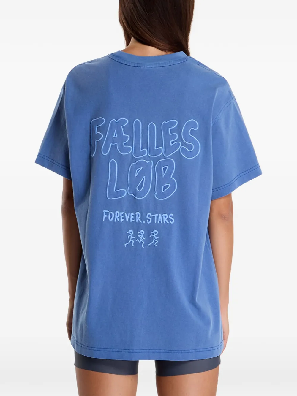 PUMA x Saysky grafisch T-shirt Blauw