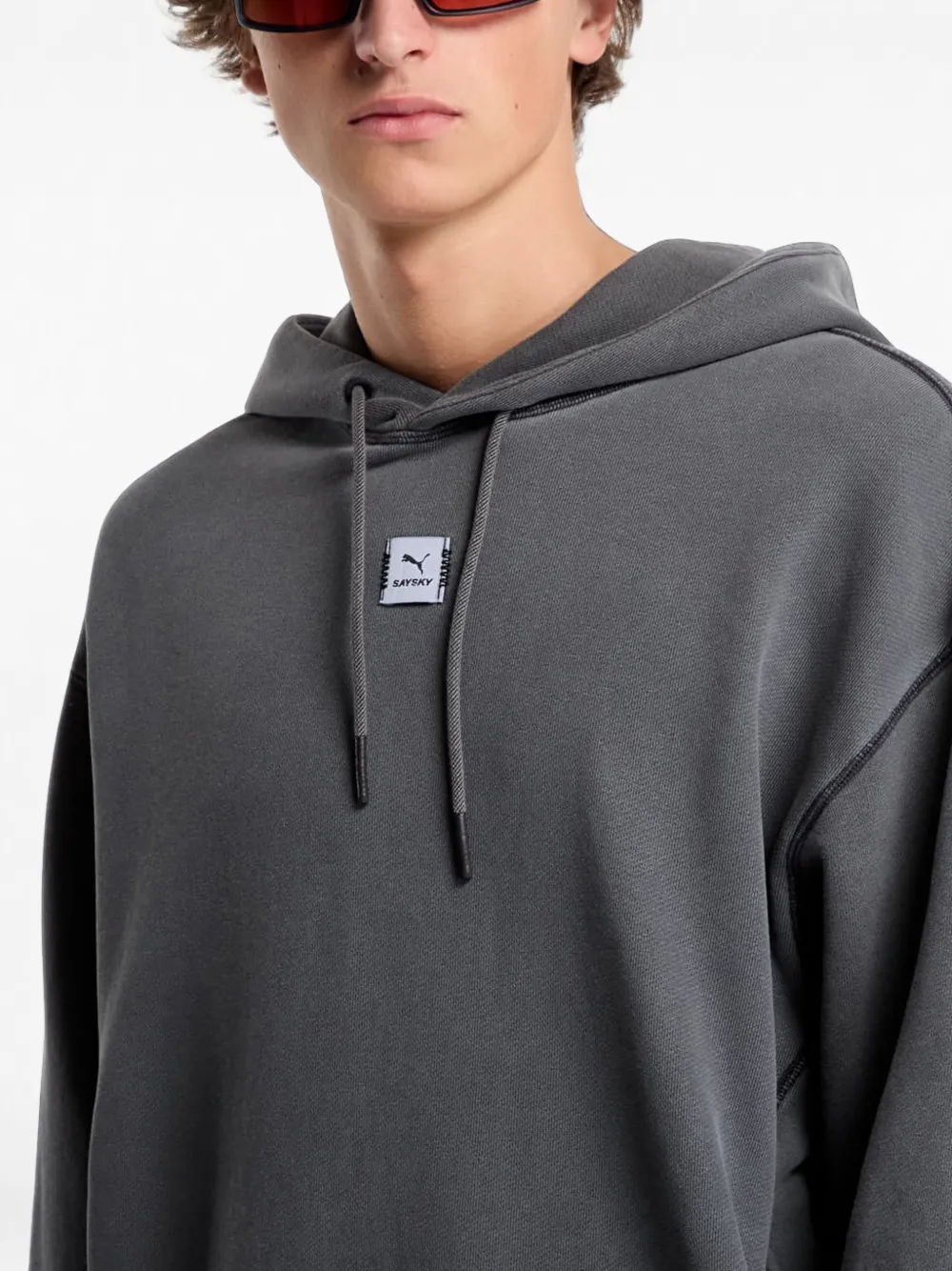 PUMA x Saysky hoodie met grafische print Grijs
