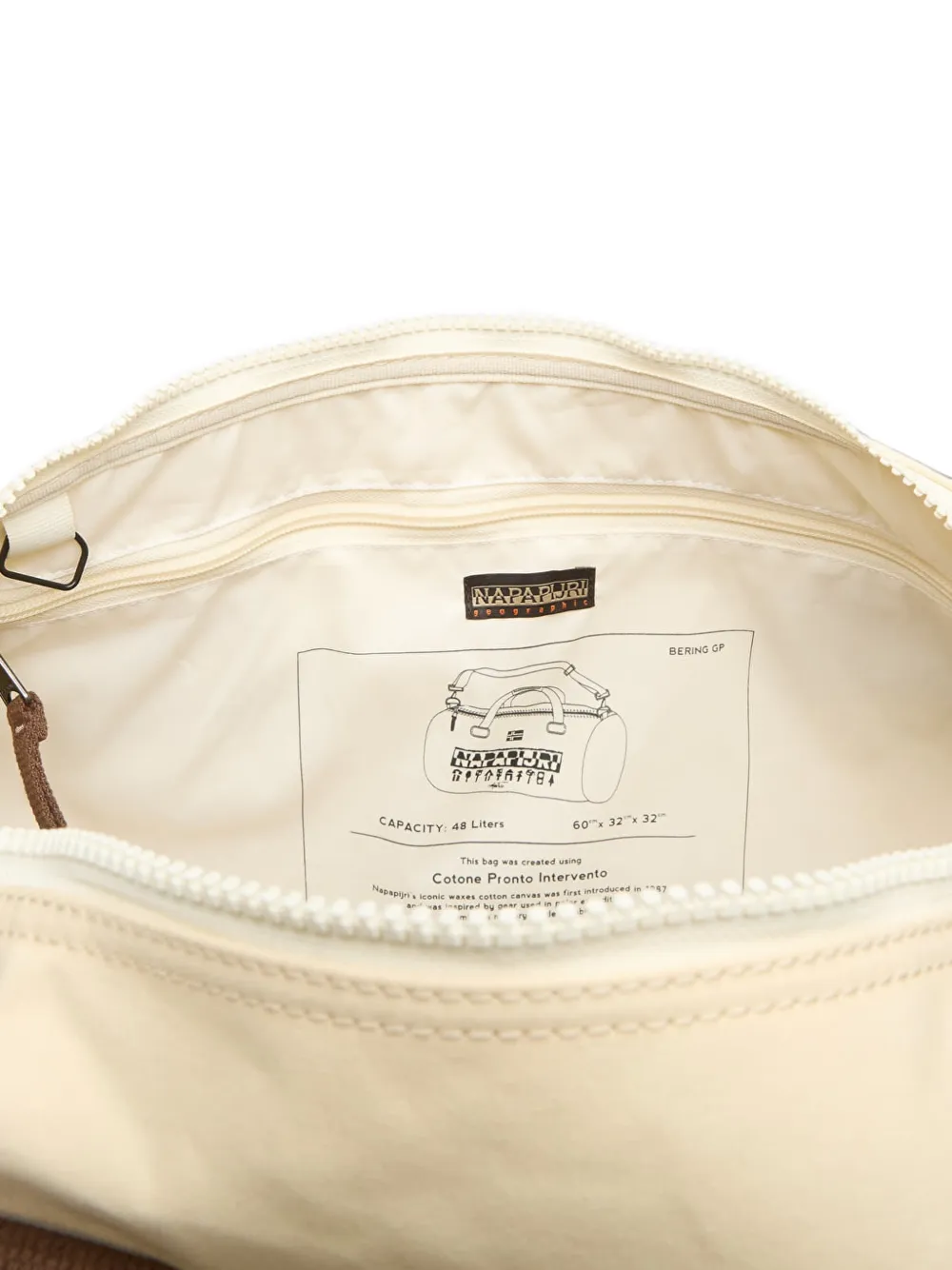 Napapijri Bering duffeltas Beige