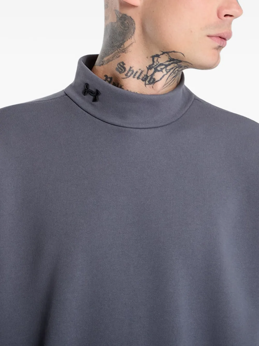 Under Armour Zware trui met hoge hals Grijs