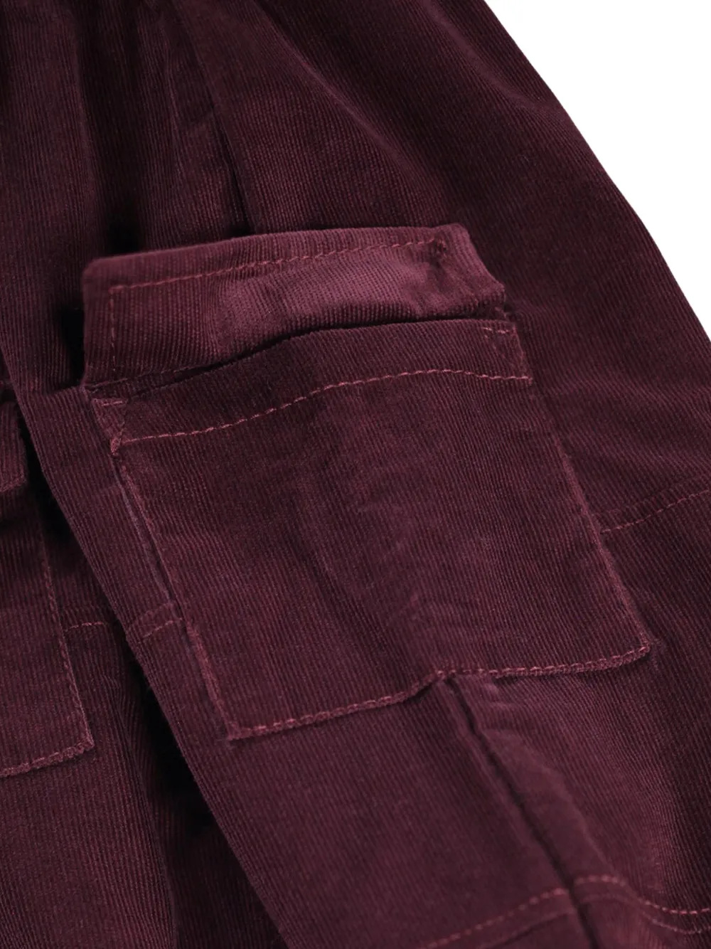 Molo Sae ribfluwelen cargobroek Rood