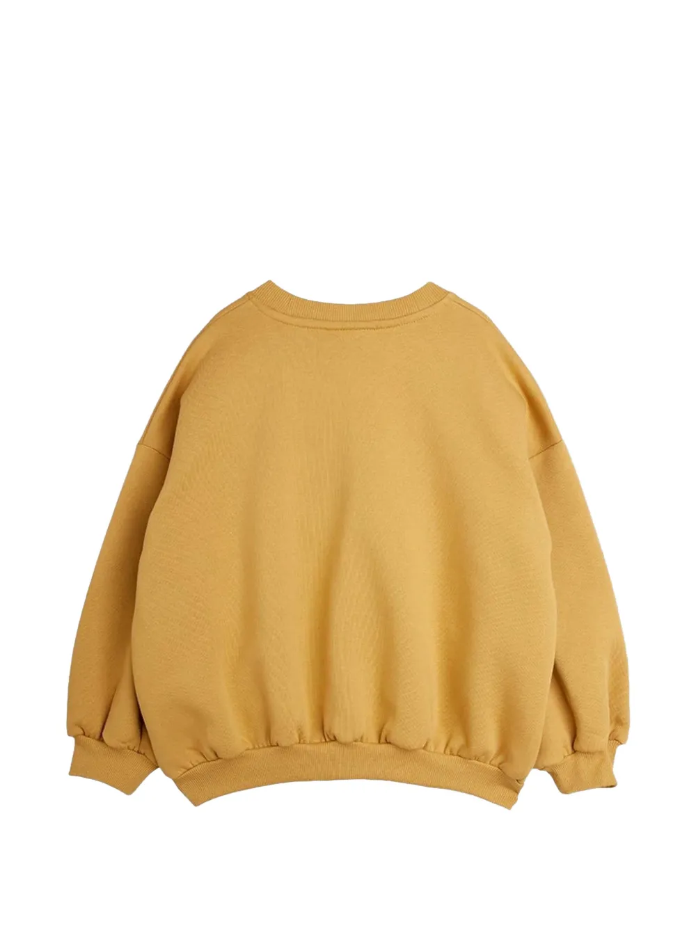 Mini Rodini Elephant Shrew sweater met borduurwerk Beige