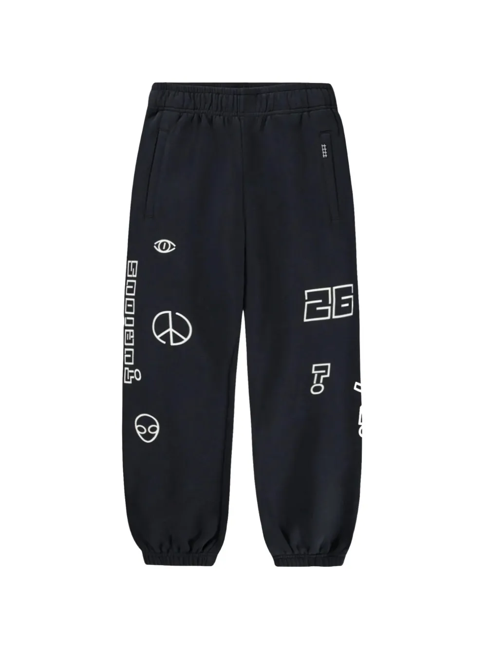 Molo Allen graphic-print track pants - Nero