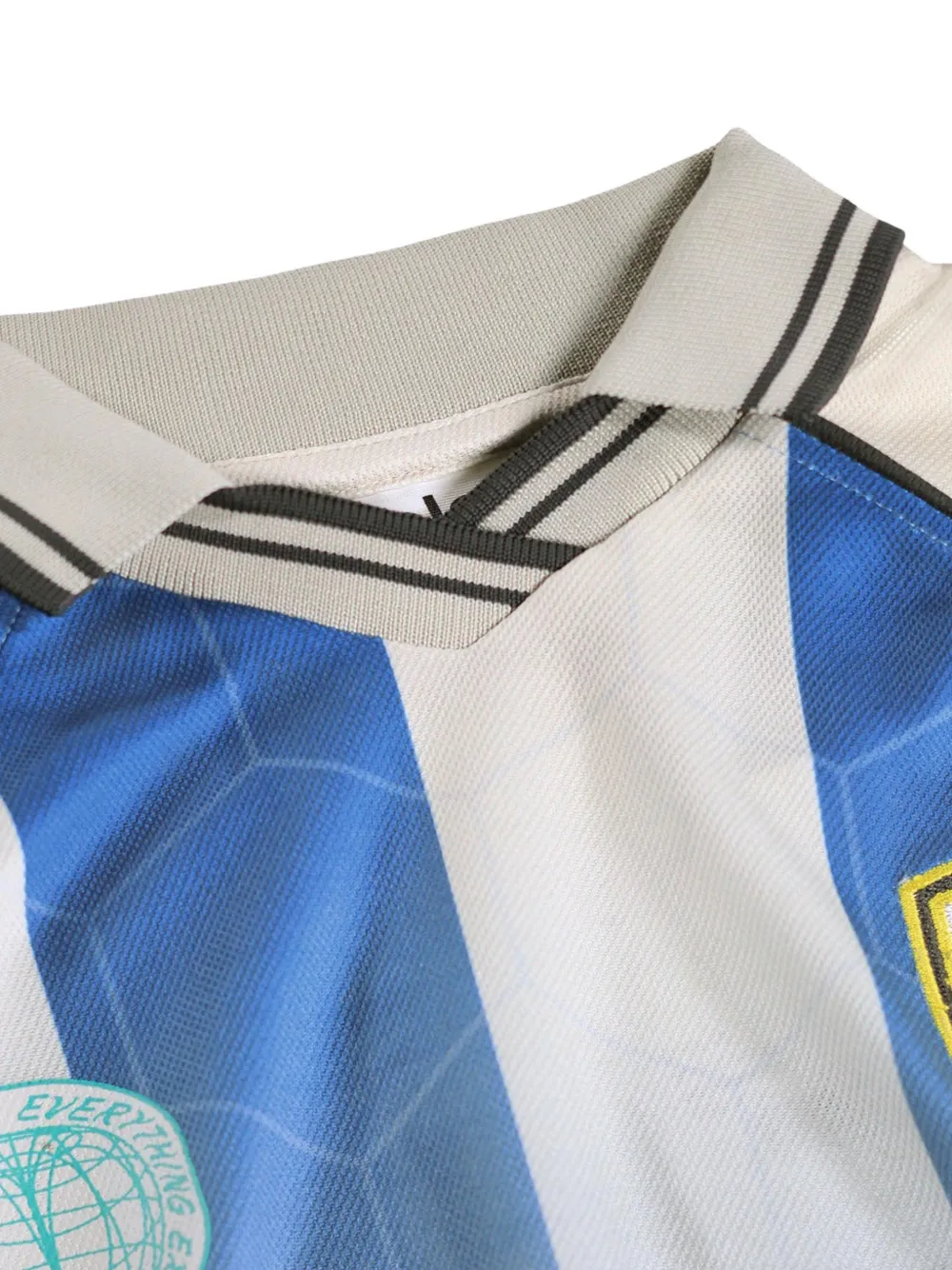 Molo Reese gestreept poloshirt met kleurverloop Beige