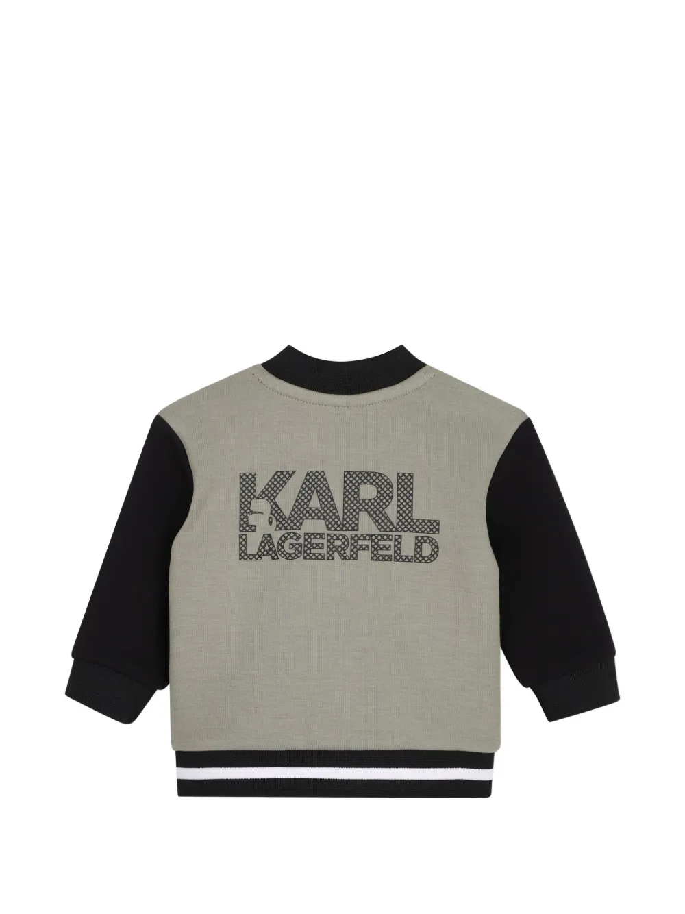 Karl Lagerfeld Kids Trainingspak met logoprint Grijs