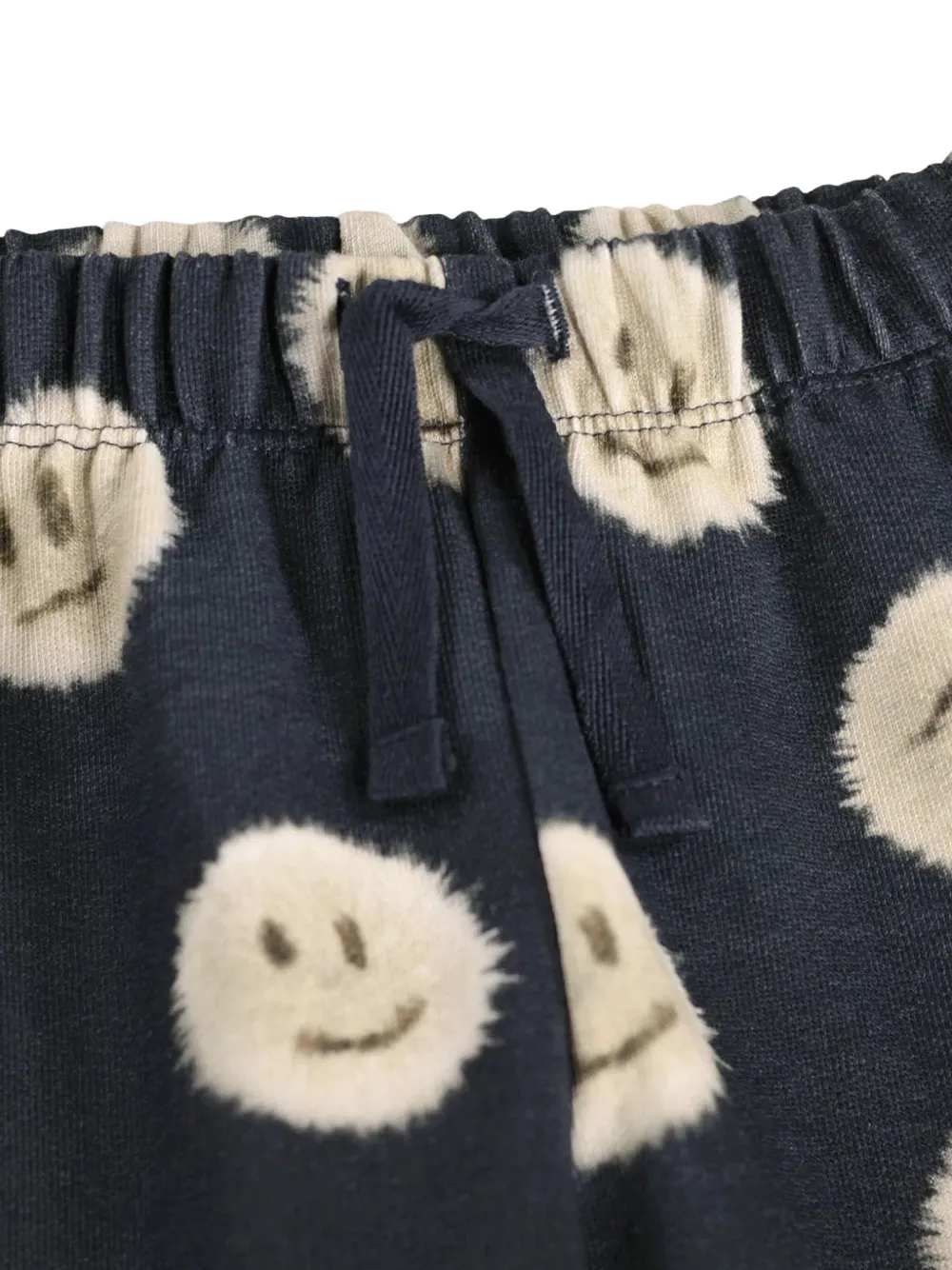 Molo Simeon trainingsbroek met smiley-print Blauw