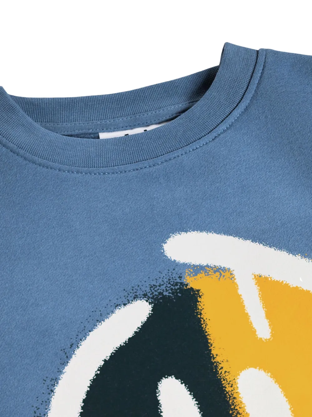 Molo Sweater met print Blauw