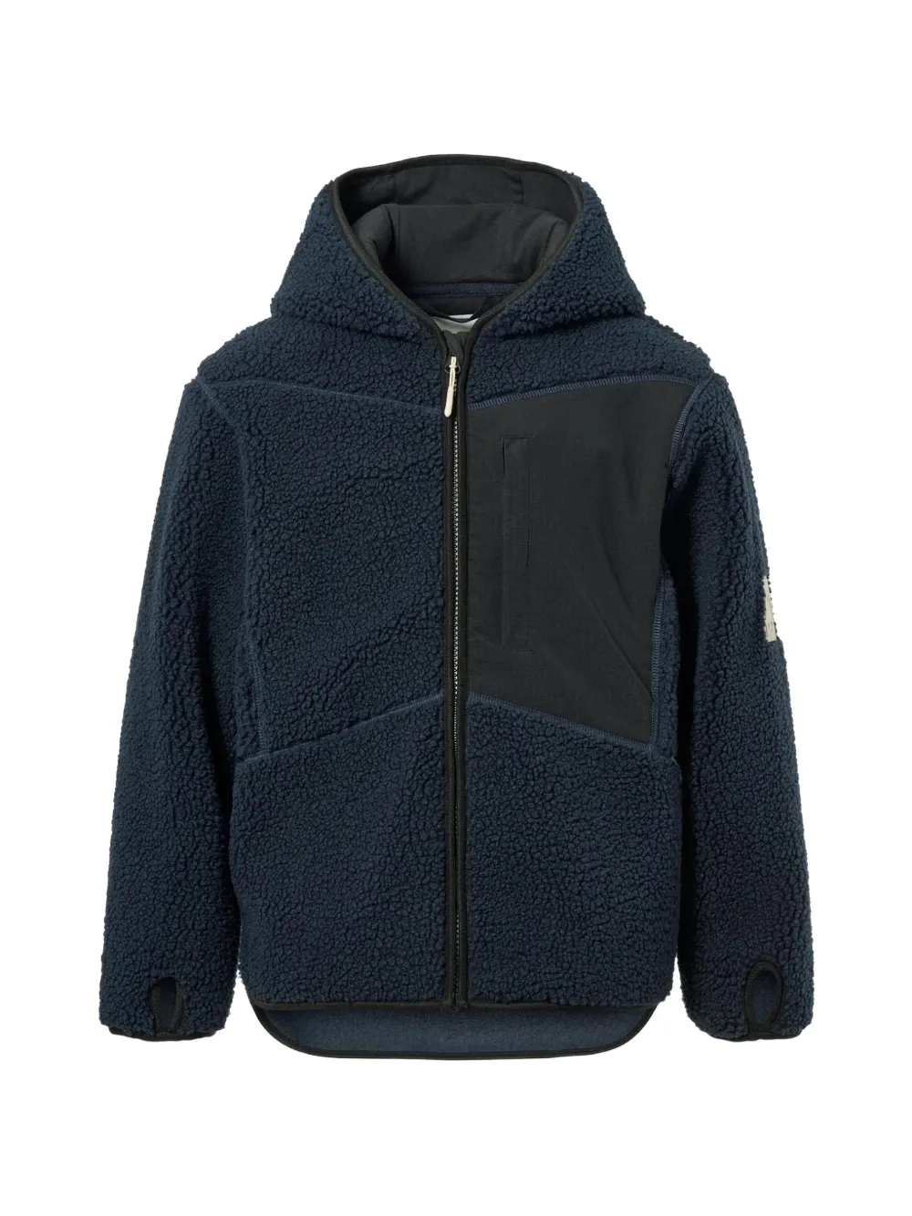 Molo Uberto fleece zip-up hoodie - Blu