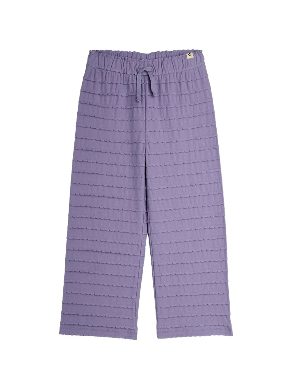 Mini Rodini scalloped ruffled trousers - Viola