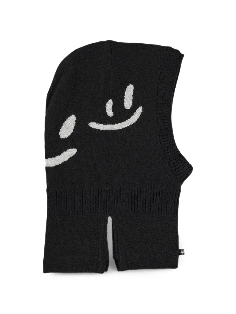Molo intarsia-knit balaclava - Nero