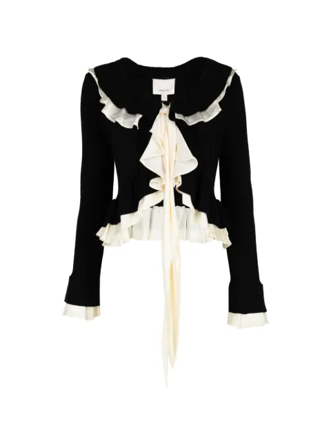 Cinq A Sept Melinda ruffled cardigan
