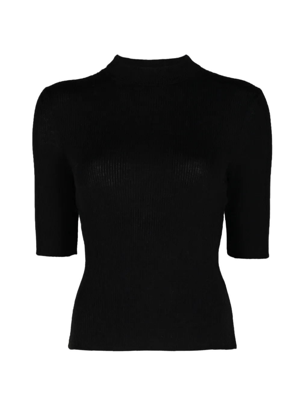 Veronica Beard Alastair mock-neck sweater - Noir Veronica Beard Alastair mock-neck sweater - Noir