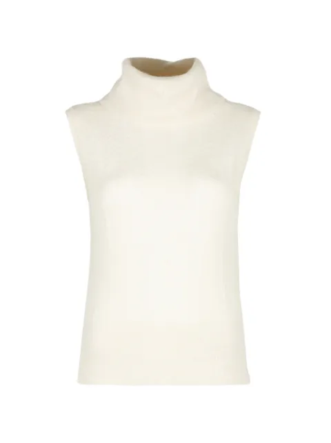 Veronica Beard Mazzy chevron-knit vest