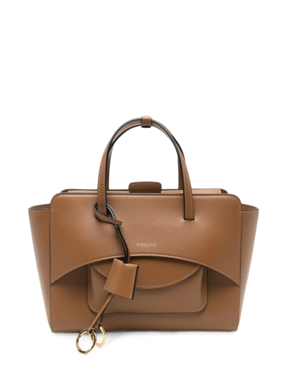 HIDESINS Premiere leather shoulder bag - Braun